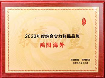 新浪网·2023年度综合实力移民品牌	